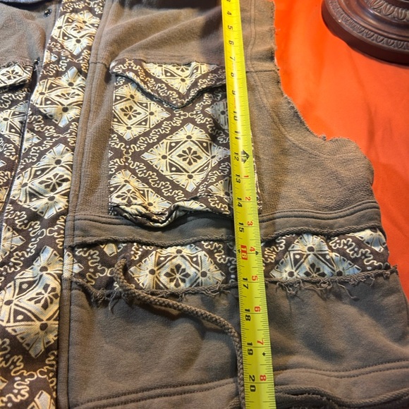 Free People We The Free Hooded Vest Jacket - Picture 12 of 14